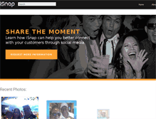 Tablet Screenshot of isnap.com